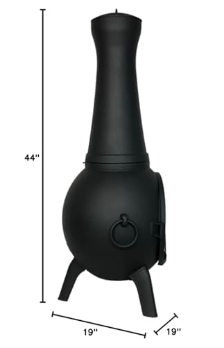 The Blue Rooster ALCH027M Prairie Fire Chiminea Outdoor Fireplace thumb #8