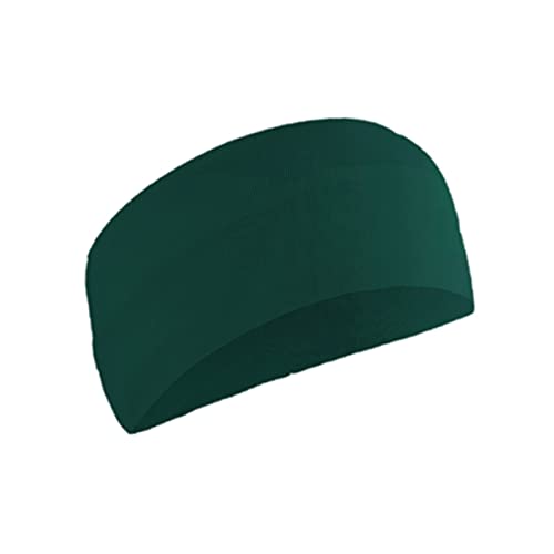 Bigwheels Premium Green Color Wide Moisture Wicking and Non-Slip Men’s and Women’s Sport Athletic Running/Fitness/Yoga/Workout/Gym Sweat Head Band