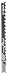 Produktbild Bosch Professional 2608630568 Stichsägeblatt 3 Stichsägeblätter U 144 D