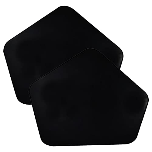 Image of YMS Designer Texture Painting Tool Spatula Special 3D Effect DIY for Wall Decor (Black, Pack of 2)