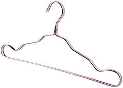 Coat Rack,Clothes Organizer， Clothes Hangers/Coat Hangers Aluminum Non-Slip Hanger Clothes Seamless Hanger 5 Pieces Hangers (Color : Gold) (Color : Purple)