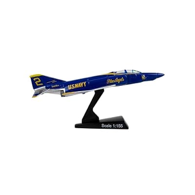 Daron Postage Stamp F4 Phantom II 1/155 Blue Angels