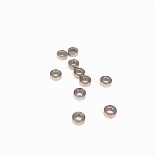 Rodamiento SMR63ZZ de acero inoxidable para motores y maquetas, pack de 10 unidades 3