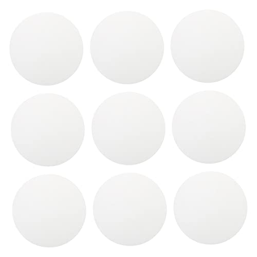 BUGUUYO 100 Sheets Qualitative Filter Paper Lab Absorbing Paper Quadrant Filter Discs Simple Design for Lab Use