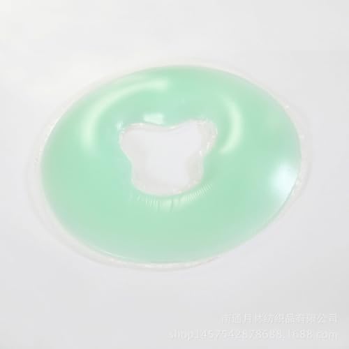 Oreiller en silicone vert pour massage du visage en bureau ou salon - 5