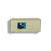 Kentek DB9 Male 2 Way Manual Data Switch Box RS-232 D-Sub 9 Pin I/O AB Port for PC MAC to Peripherals Devices Printer