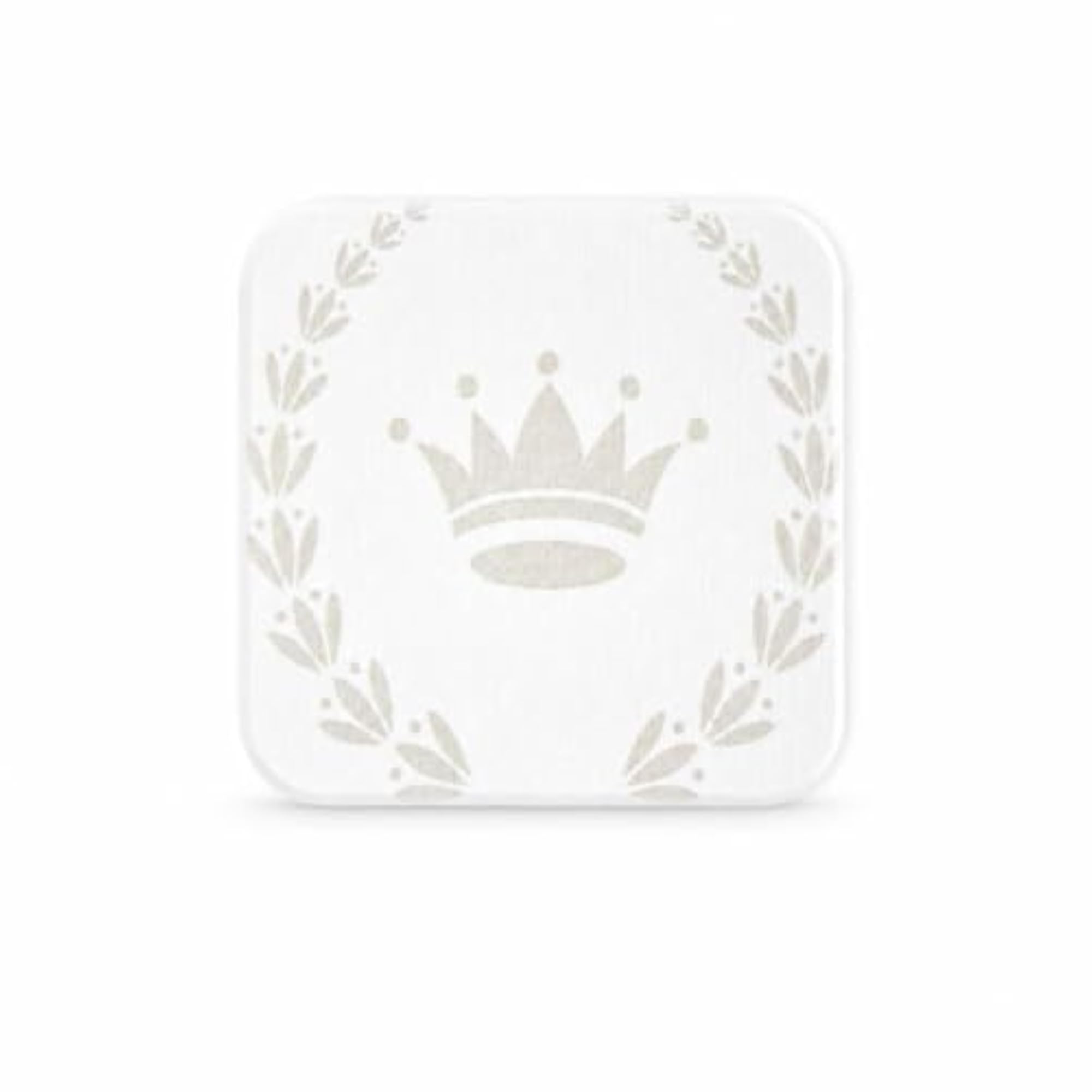 Diatomaceous Earth Absorbent Mat, Crown Square Design
