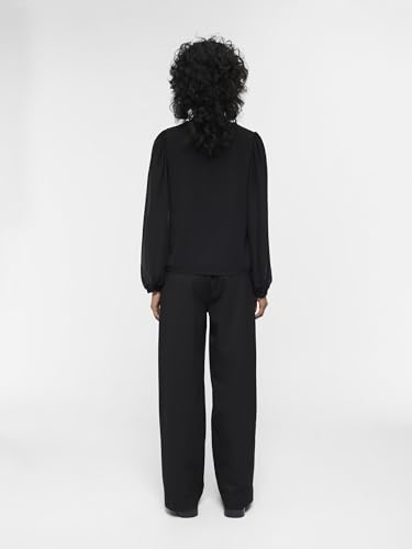 Blouse femme Objmila Object haut manches longues fluide - 3
