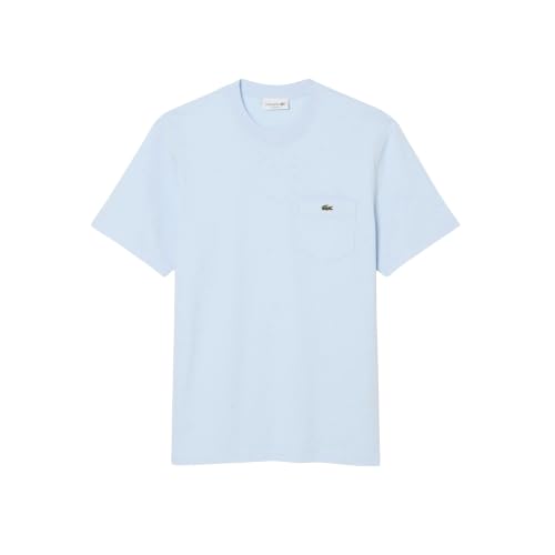 Image of Lacoste Men's Cotton T-shirt with Breast Pocket
