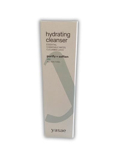 Yasae Limpiador Hidratante con Agua de Manzanilla y Jugo de Pepino, Purifica y Suaviza, para Todo Tipo de Piel