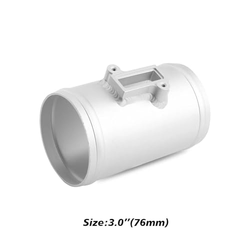 Adaptateur de débitmètre d'air 76 mm pour trajets fluides