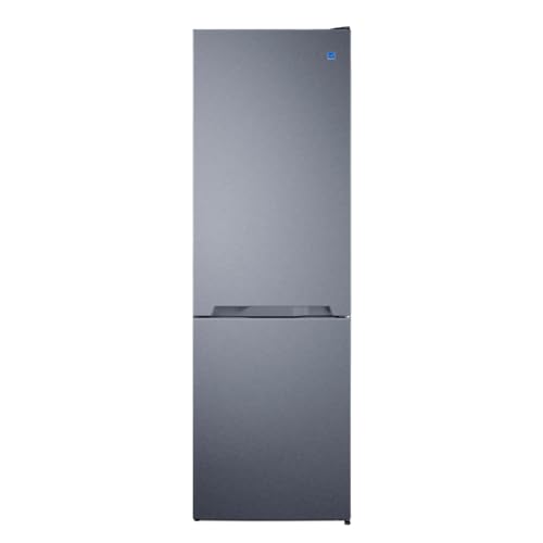 Image of Summit 24" Bottom Freezer Refrigerator, Counter Depth Refrigerator- Freezer, Energy Star, Stainless Steel - FFBF124SS (Right Hand Door)