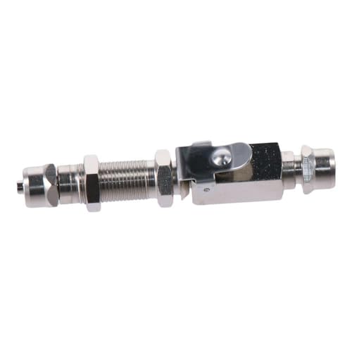 Image of Dental Connector Stainless Steel Teeth Cleaning Machine Connector,Stainless Steel Dental Air Water Quick Connector Coupler,Anti-backflow Connector