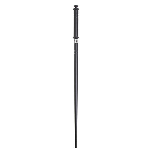 Baguette de Yaxley réplique de film Harry Potter de 39 cm avec étiquette de nom