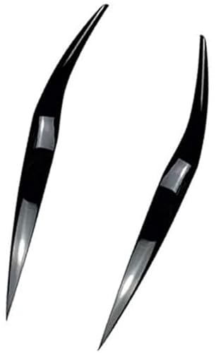 Garniture sourcil de phare avant de voiture en vinyle haute finition pour optiques Ford