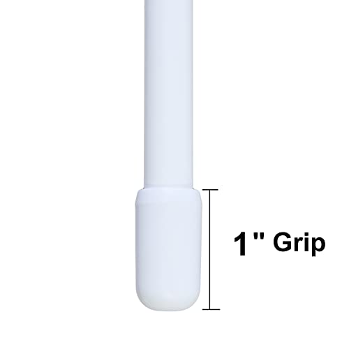 2 Pack 14 Inches Long White Pvc Blind Tilt Wand With Hook And Handle(Hook Size Is 0.15") #TOP3