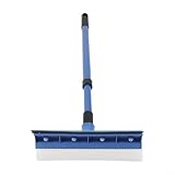 Longueur réglable : la tige extensible atteint jusqu'à 75 cm, vous permettant de nettoyer les zones difficiles d'accès sans fatiguer votre dos.