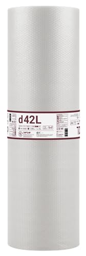 川上産業 プチプチ 緩衝材 ダイエットプチ d42L 三層品 幅1200mm×全長42m ナチュラル(半透明)