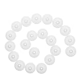 CHICAMPERA 40個 プラスチック製二重ベルトプーリー 耐摩耗設計 負荷対応ギアプーリー 車模型部品 ロボット航空機 用安定速制御