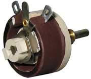 Rheostat, 500 ohm, 25 W, RHL Series, Panel, Rotary