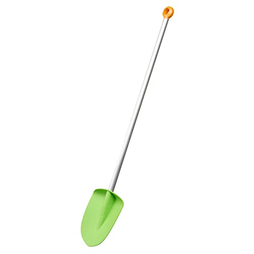 Fiskars Kinder-Spaten, Länge: 91 cm, Kunststoff-Blatt/Aluminium-Stiel, Grün/Orange, MyFirst Fiskars, 1001420