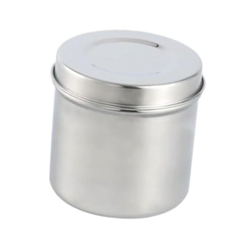 Colcolo - Colcolo Pot médical en Acier Inoxydable pour Boules de Coton, Support pour Pansement, Onguent, boîte de Rangement pour Salons de beauté, 9 Cm X 9.2 Cm - -2%