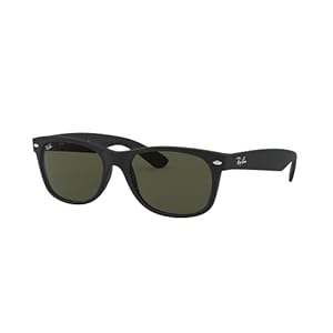 Ray-Ban Unisex Sunglasses Black On Transparent Frame