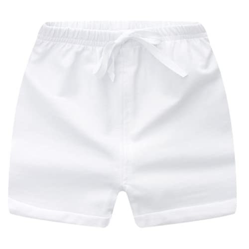 Toddler Boys Girls Shorts 3 Pack Little Kids Cotton Sport Jogger Shorts Summer Solid Color Active Short Pants3