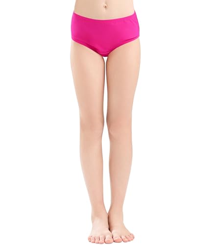 Image of QBK Girls Swim Bikini Bottoms Suit Swim Brief，UPF50+ Sun Protection (2T-16Y)