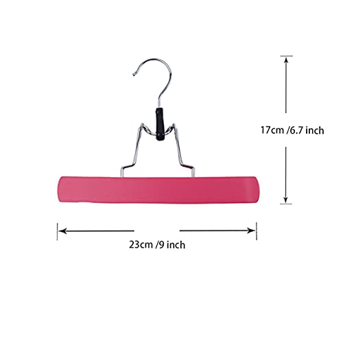 2 Pcs Wig Hair Extensions Storage Bag with Wooden Hanger - Portable Dust-proof Wig Bags (Pink), 24 inches - Image 4