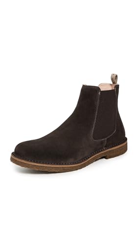 Astorflex Mens Bitflex Suede Crepe Sole Chelsea Boots Dark Chestnut 10 Medium US