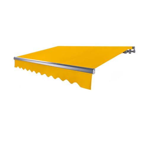 Auvent de remplacement rétractable 2.5x2m en tissu enduit PVC