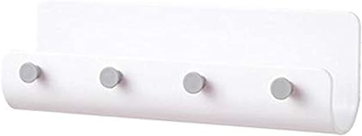 Key Holder Wall Hook Creative Kitchen Bathroom Hanger Hook Home Organizer Accessory For The Modern Home Adhesize Hooks, White,