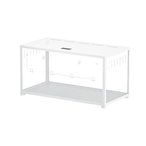 透明ラビットケージは、様々なスタイルをご用意しており、組み立ても簡単です。耐久性、安定性、そして美しいデザインを兼ね備え、モルモットに最適です。トイレ付き透明観察ラビットケージ、大型、家庭用室内ペットケージ(白,100cm)