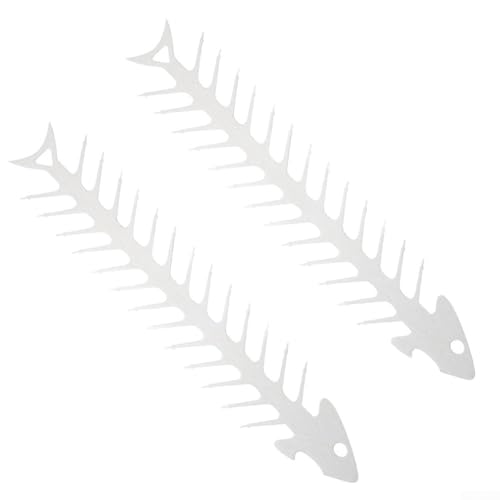 Fourchettes en acier inoxydable en forme d'arête de poisson, accessoire parfait pour faire de délicieuses brochettes lors de votre prochain barbecue