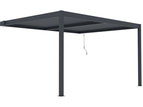Structure en aluminium antirouille et anti-UV Résiste aux vents jusqu'à 15 m/s