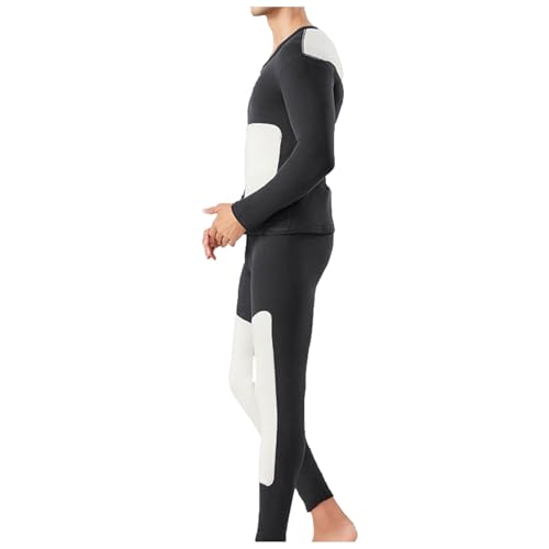 Survêtement homme étanche avec t-shirt manches longues et pantalon de jogging sport hiver