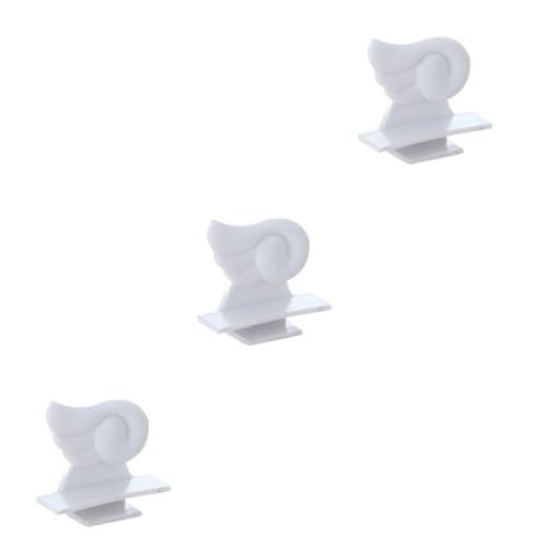 Housoutil 3sets Ergonomic Toilet Seat Cover Toilet Riser Handles Seat Lid Holder Sanitary Solution 5pcs*3