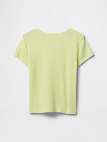 GAP Girls' Short Sleeve Ribbed Tee2