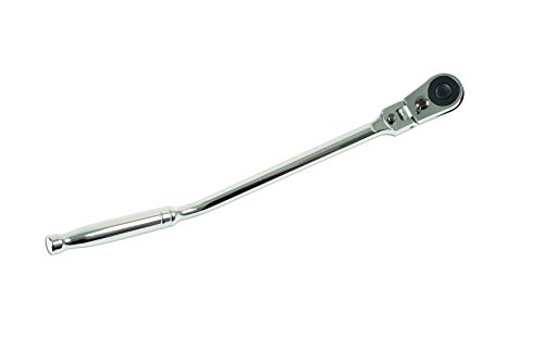 Laser 7065 Low Profile Flexi-Head Ratchet with Cranked Handle 3/8"D, Chrome - Image 4