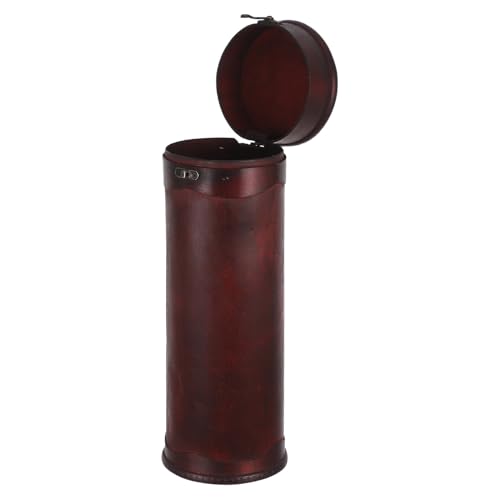 Coffret à vin bois vintage IWOWHERO pour rangement de bouteille
