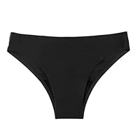 Maillot De Bain Menstruel Femme 2025 Ete Pantalon Menstruel pour La Natation Filles Absorbant Antifuite Et Anti Odeur Bas Bikini Grande Taille Haute Culotte De Bain Maillots Menstruelle Flux Moyen