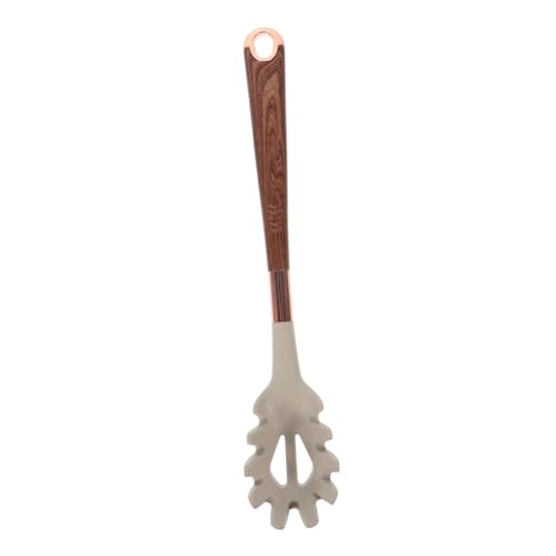 TIDTALEO Schiumarola in Silicone Scolapasta Per Spaghetti Cucchiaio Per Pasta Utensile Da Cucina Leggero e Pratico