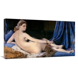 36 in. The Grand Odalisque Art Print - Jean Auguste Dominique Ingres
