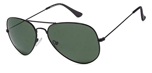 Vincent Chase Eyewear By Lenskart | Full Rim Aviator Branded Latest and Stylish Sunglasses | Polarized and 100% UV Protected | Men & Women | Medium | VC 5158/P-Pack of 1