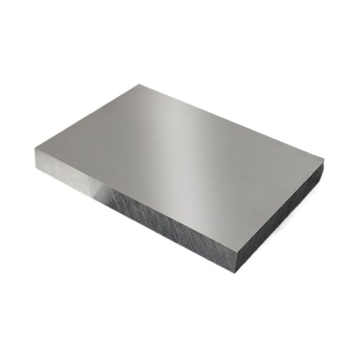 1pcs 6061 Aluminium Flat Plate - 2mm to 10mm Thickness, 10mm to 30mm Width - Durable Metal Alloy Sheet for Industrial Use(10x10x100mm)