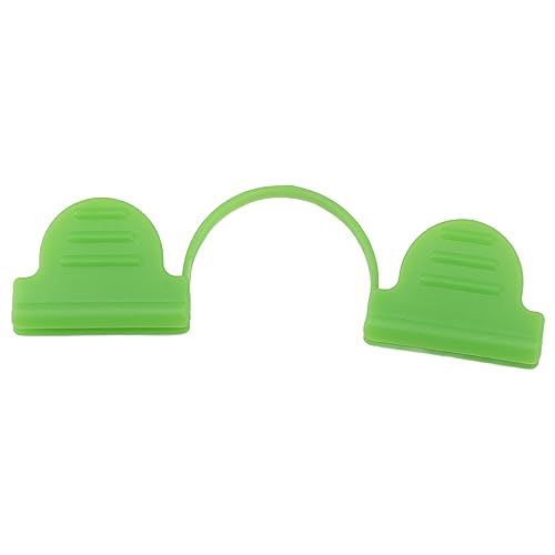 100PCS Greenhouse Arch Frame, Double Head Plastic Clip Heating Press Film Clip Clamp Film Clamps Shading Net Rod Clip Garden Hoops (4mm)