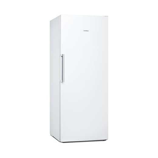Siemens GS54NAWCV iQ500 Gefrierschrank, 176 x 70 cm, 327 L, noFrost nie wieder abtauen, bigBox Platz für großes Gefriergut, varioZone flexible Glas-und Schubladen, Weiß
