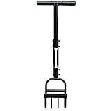 Hgfunlux 4-Tine Heavy Plug Aeration for Gardening,Hand Hollow Tine Lawn Aerator,Manual Lawn...
