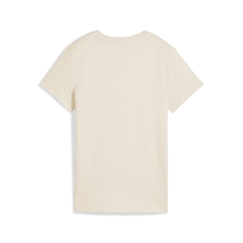 Image of Puma Women Cotton Letter Print Regular Fit Tees